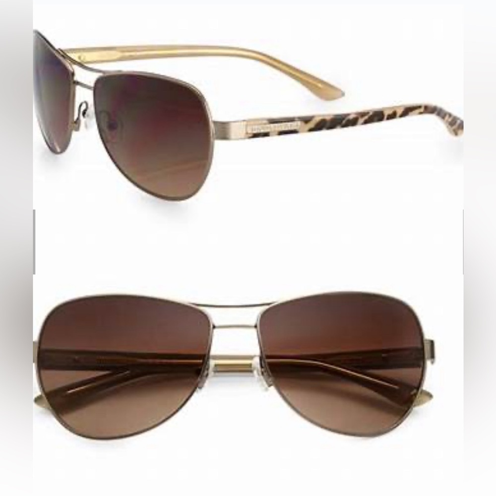 Sonia Rykiel Aviator Metal Leopard Print Women’s Acetate Sunglasses